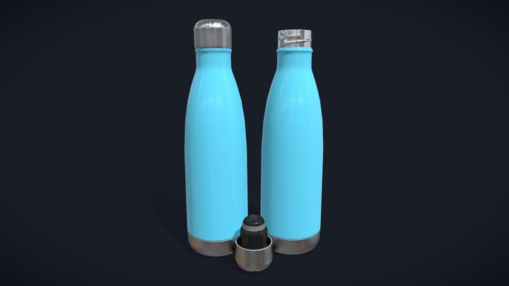 Stanley Thermos Vacuum Bottle 3D model