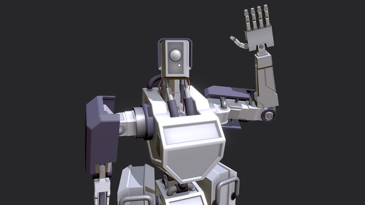 Metal guy 3D Model
