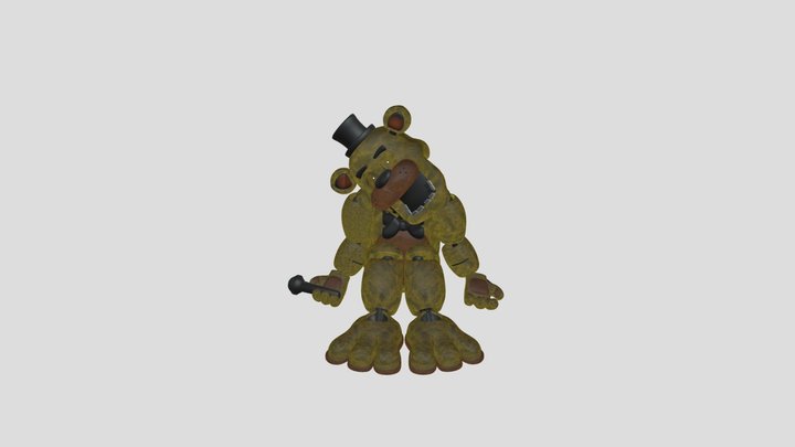 FIVE NIGHTS AT FREDDY'S 2  Withered Golden Freddy (FNAF Gmod) 