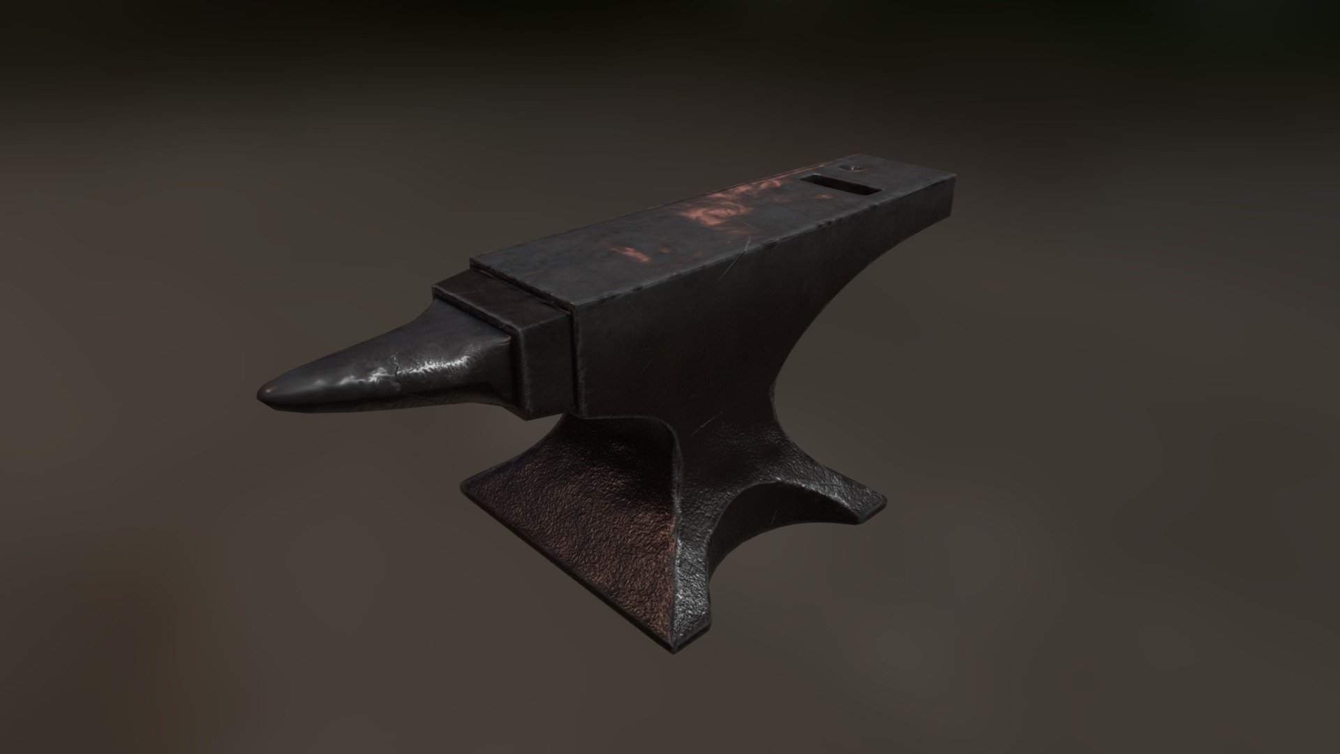 Anvil (old brown metal) - Download Free 3D model by SlagPerch 3D ...