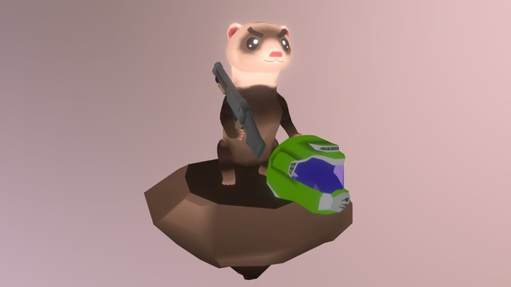 Doom Ferret 3D Model