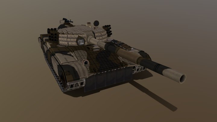 PT-91 Twardy (Poland) – Free 3D Model STL