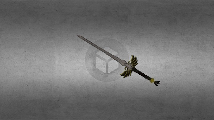 3DModel + Battle Knight Sword  MythicCraft Minecraft Marketplace