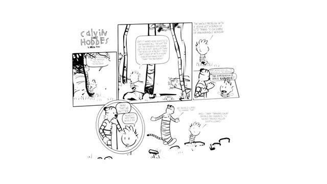 Calvin & Hobbes: the big bang 3D Model