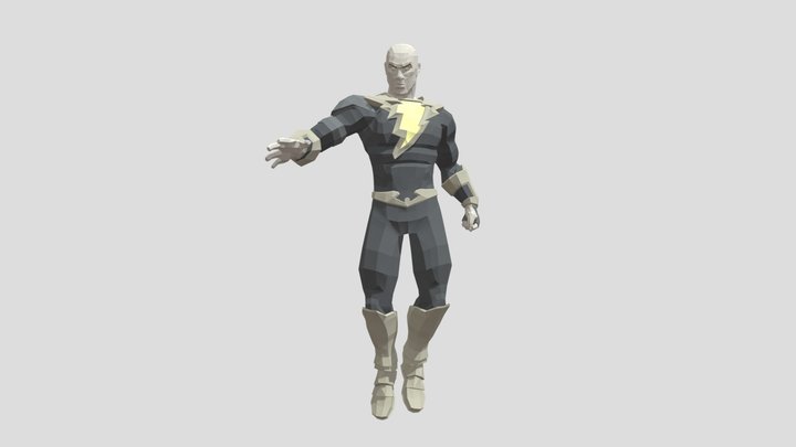 Black Adam (Dwayne Johnson - Rigged)