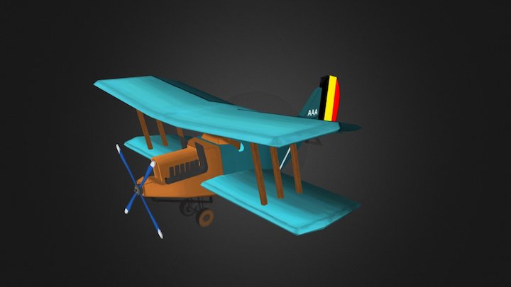 Plane 3D Model