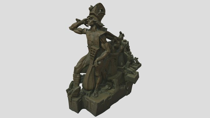 Stanisław Szukalski Sculpture – Free 3D Model STL