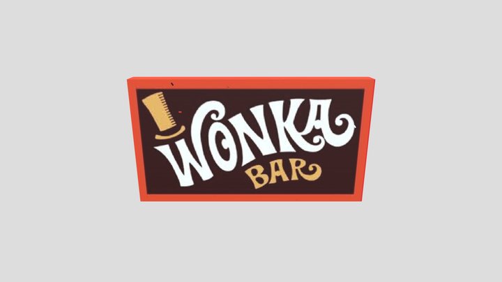 Wonka Bar 3D Model