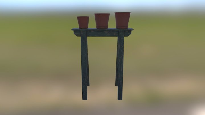 Plant Stand-WIP 3D Model