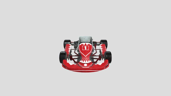 Karting Shift 125cc N1 – Kostenloses 3D-Modell STL