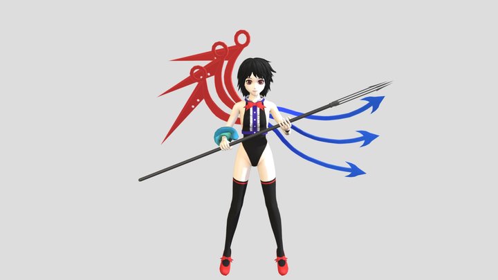 Nue for Touhou Multi Scroll Shooting 2. 3D Model