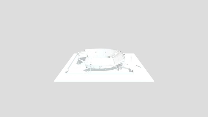 estadio san lorenzo 3D Model