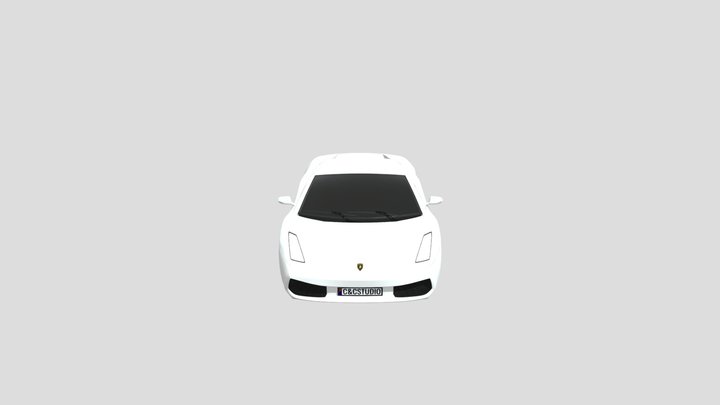 Lamborghini Gallarado (Unrigged) 3D Model