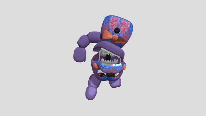 FNAF Shattered Bon-Bon 3D Model