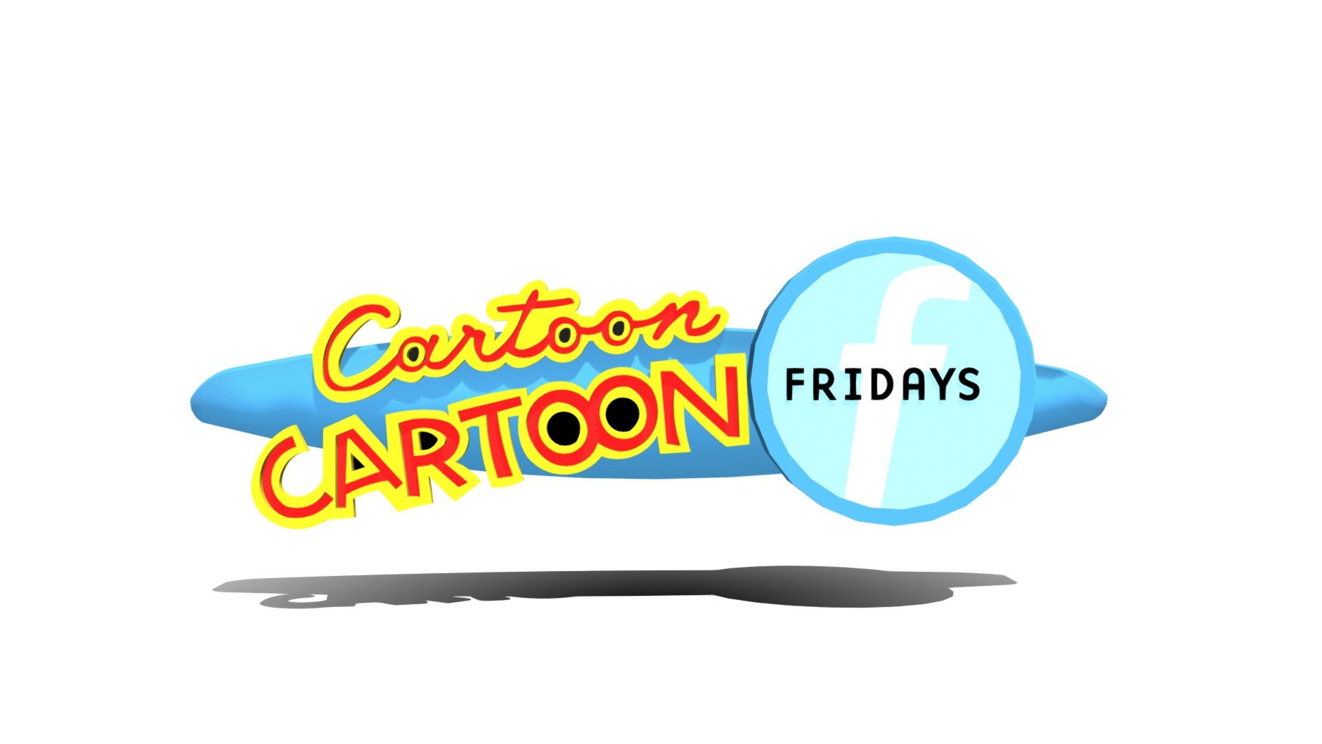 CARTOON NETWORK's Cartoon Cartoon Fridays Logo 3D model by MarkHarvey