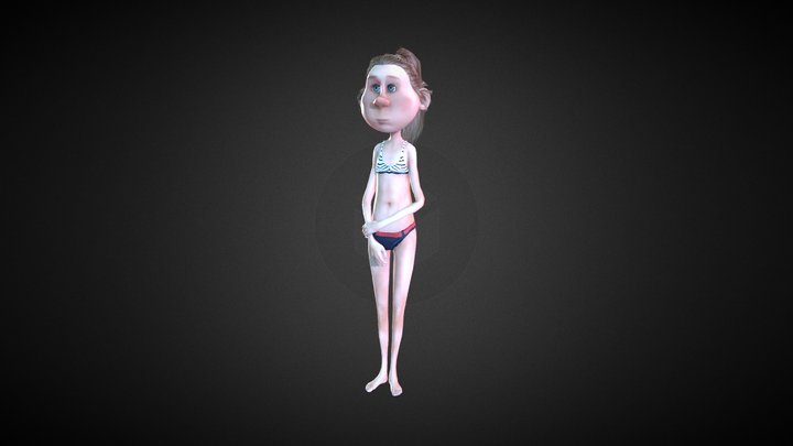 iClone Character Creator - Lilly Morph 3D Model