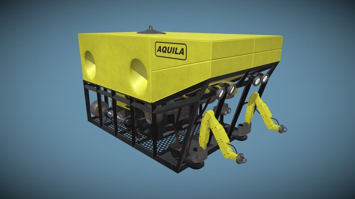 Remotely Operated Vehicle "Aquila" 3D Model