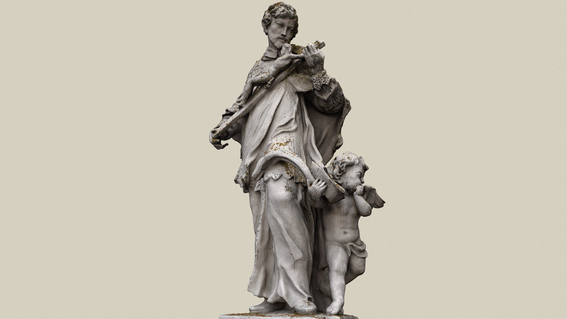 Hl. Nepomuk — Sketchfab embed 3D viewer