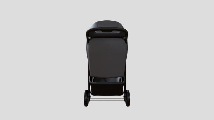 3D model baby trolley 3D Model