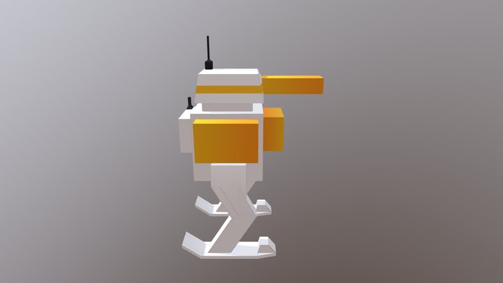 Tank Walker 3D Model