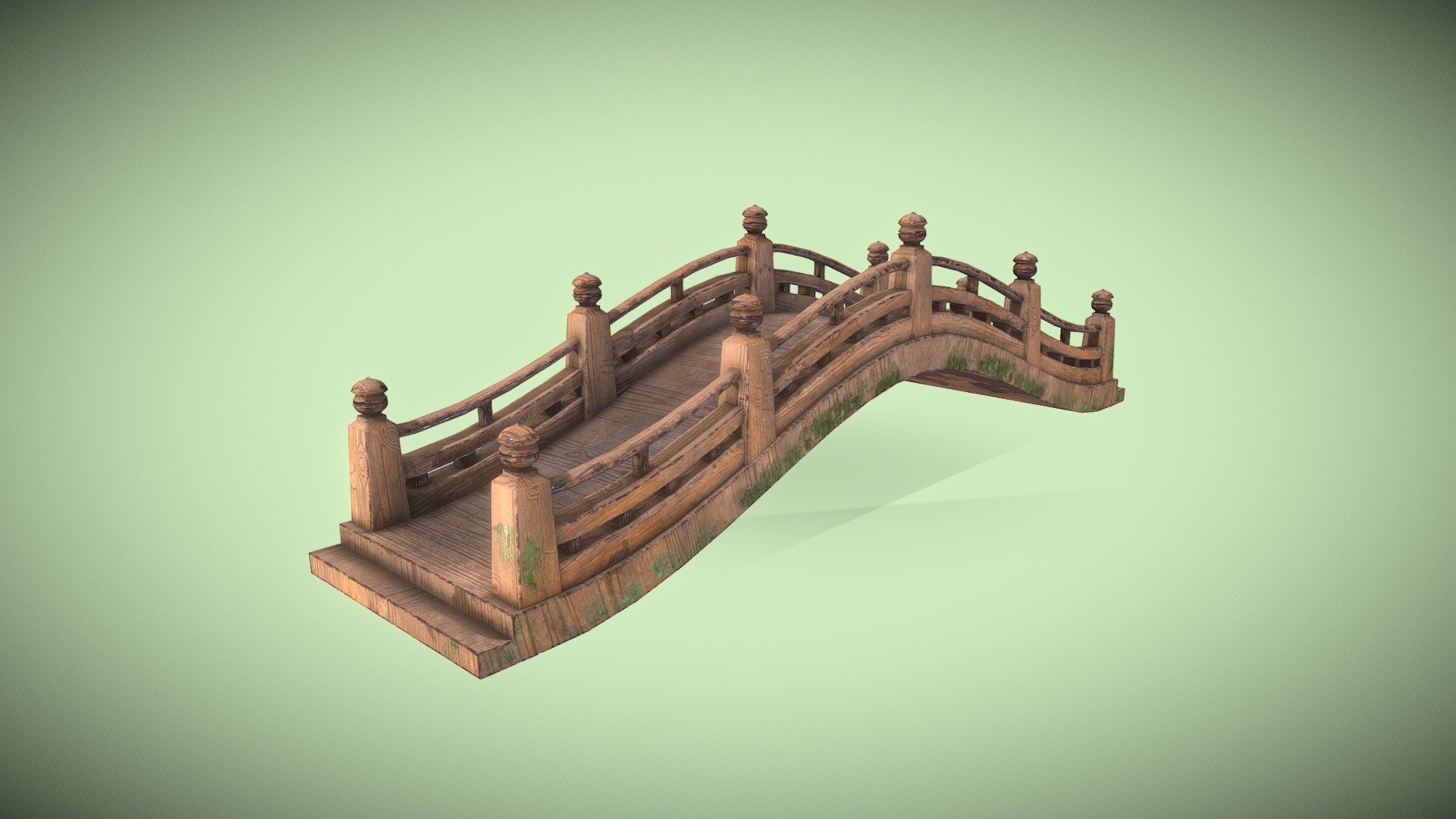 Stylized Bridge - 3D Model By Canakdemir [dd4e9f2] - Sketchfab