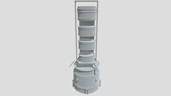 EFRIADOR TIPO CASCADA 3D Model