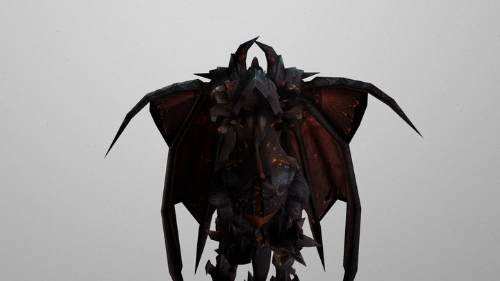 Deathwing | 死亡之翼 3D 模型 3D Model