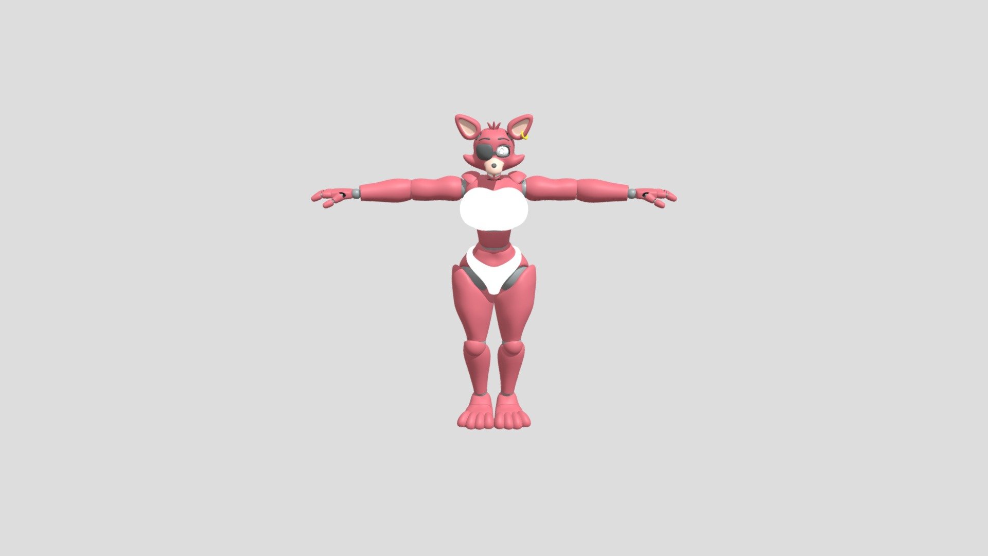 Foxy Blender - Download Free 3D model by Gojiban34 [dd51092] - Sketchfab