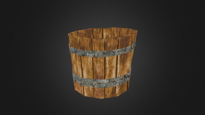 Simple Bucket 3D Model