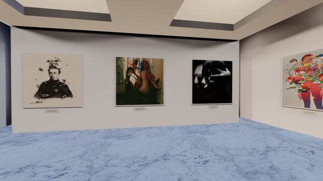 Instamuseum for @emptykingdom 3D Model
