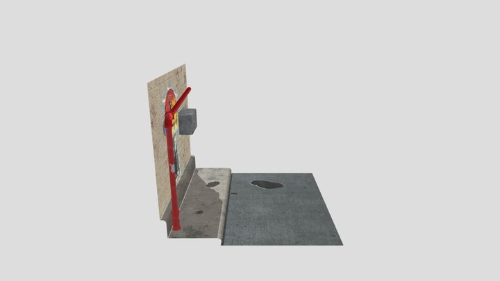 Vázquez's Alley Environment 3D Model
