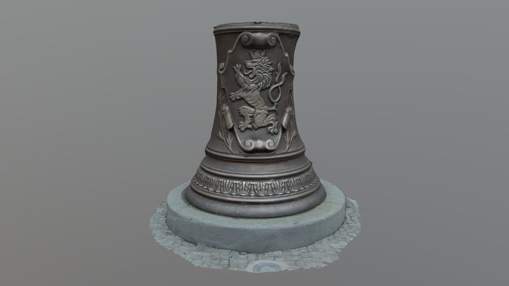 Coat of Arms of Bohemia | Photogrammetry 3D Model