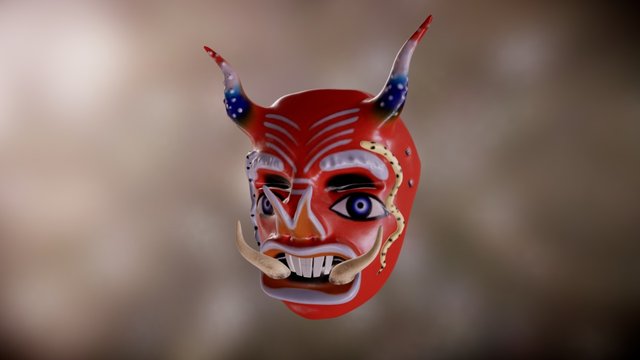 Diablo Menor (diablada de Puno) 3D Model