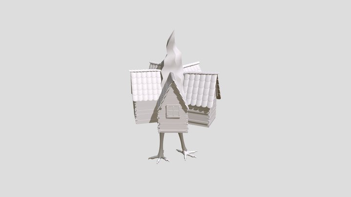 Witch's Hut - Jayden Poppes 3D Model