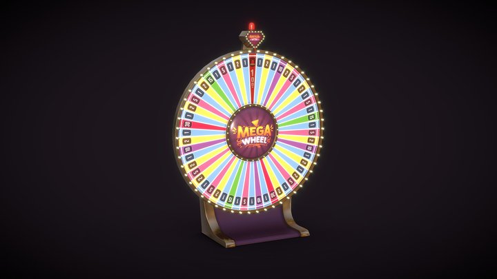 Casino Wheel of Fortune 3D Model