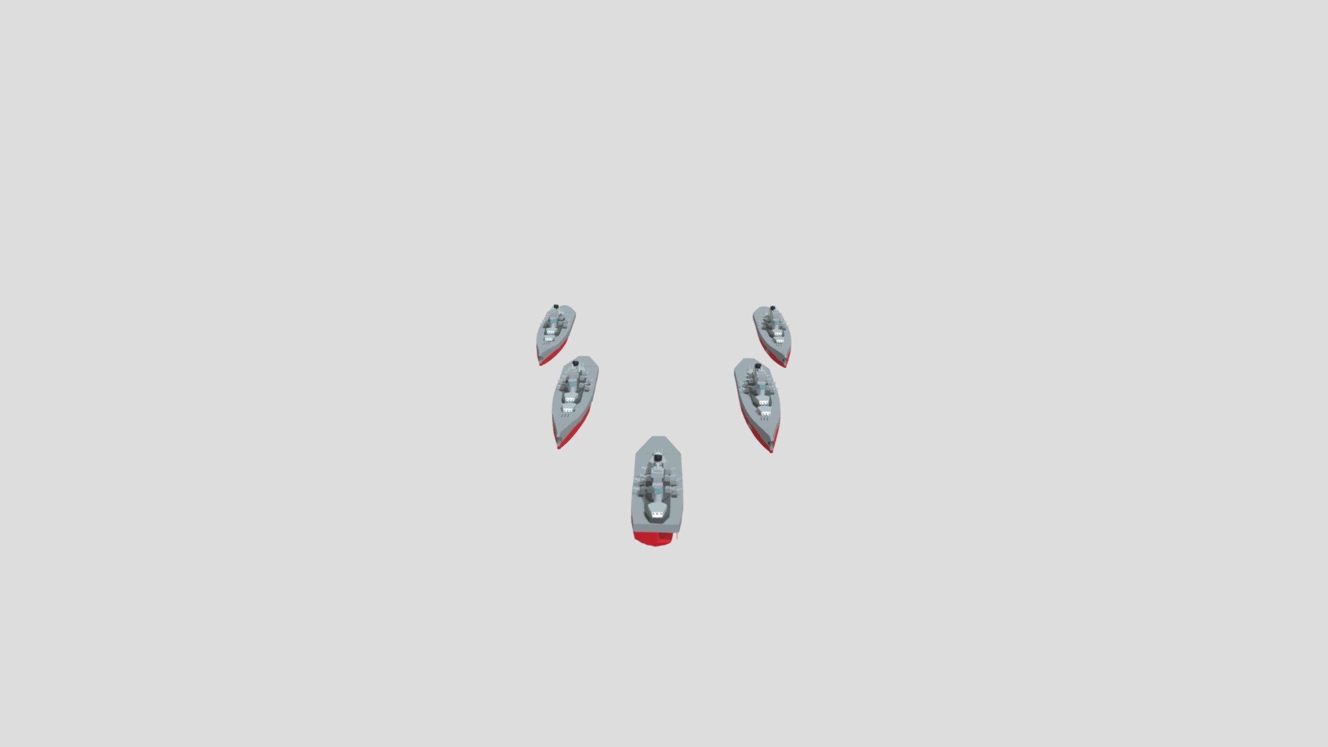 Iowa Class Fleet (Triangle formation)