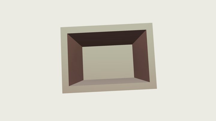 cube trou 3D Model
