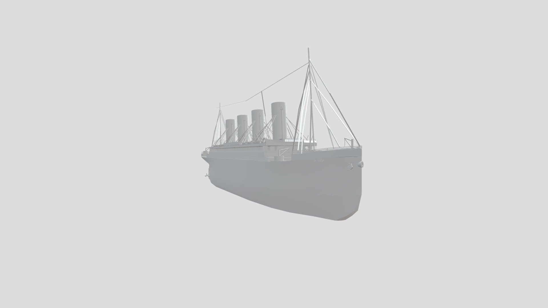 Rms Olympic free model download - Download Free 3D model by aidenrany ...