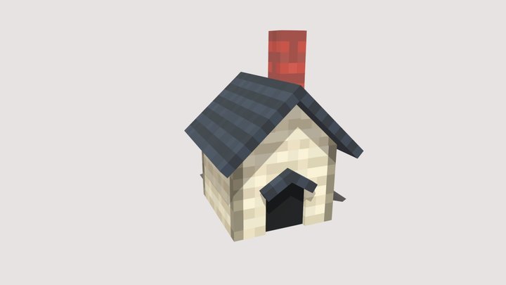 Dog House 3D Model