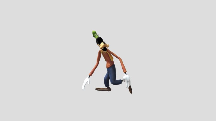 4_0 Goofy 3D Model