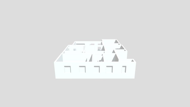 Br Grund - Erdgeschoss 3D Model