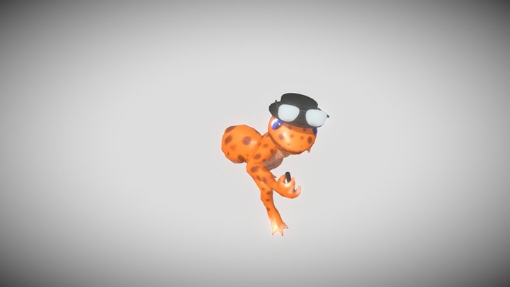 Walter_Gecko 3D Model