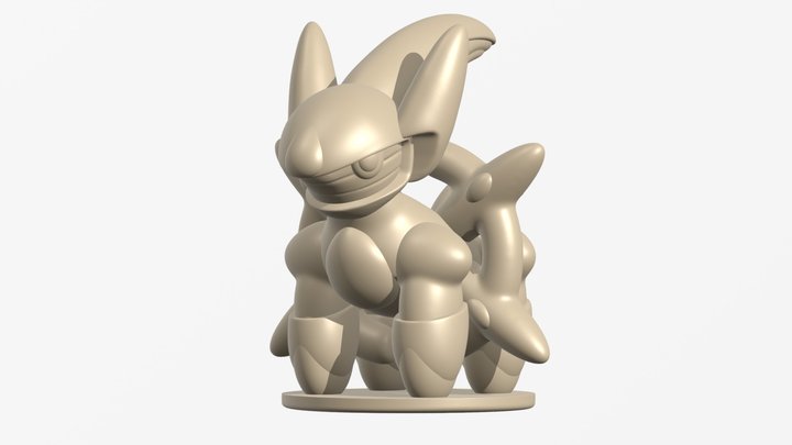 Arceus Legendary Pokemon 3D Model