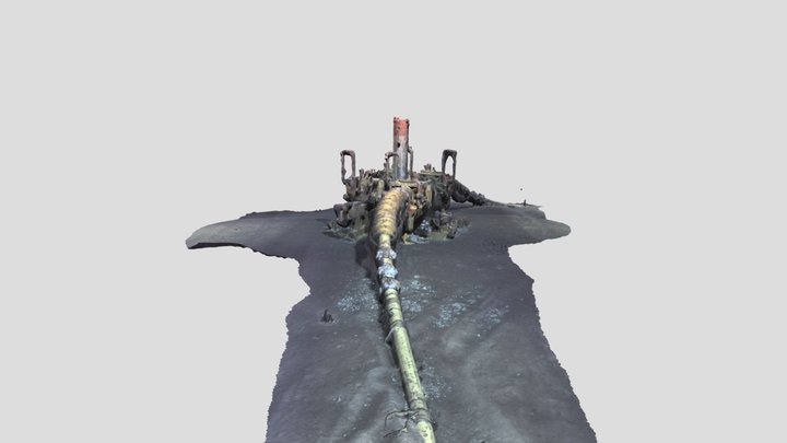 Manifold Inspection Subsea 3D Model