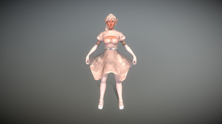 Perso En Entier 3D Model