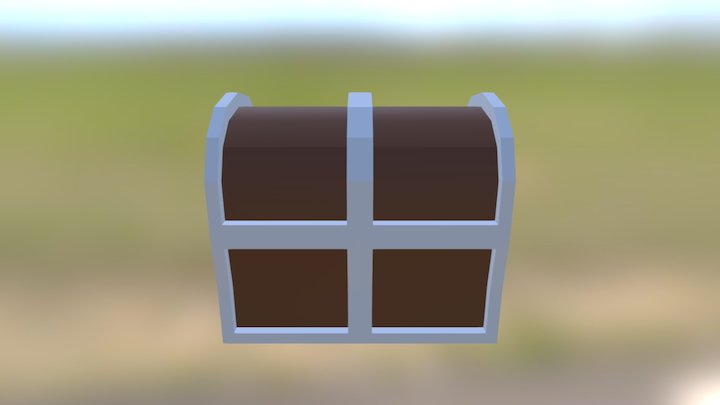 Treasure Chest 3D Model