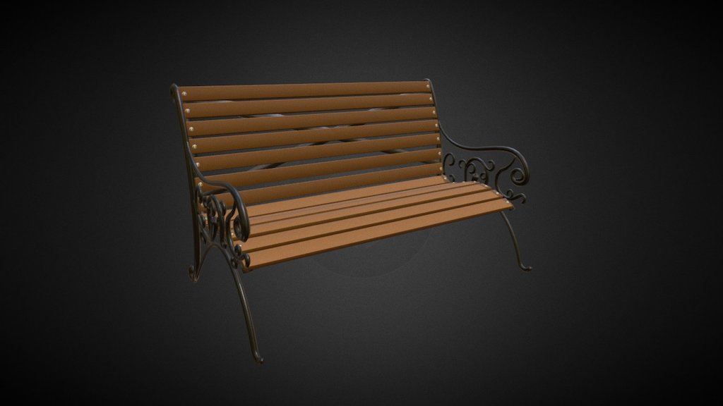Wooden Bench