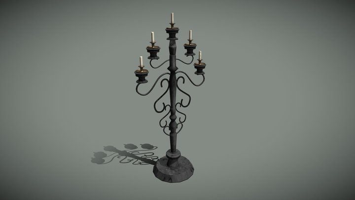 Candelabrum(Light Pack) 3D Model