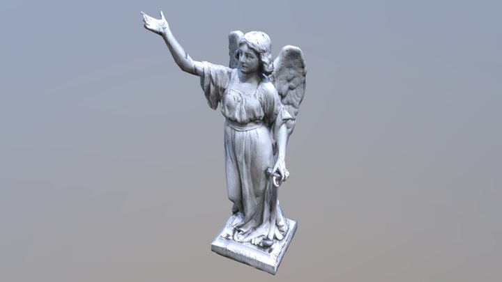 Angel Statue 7k 3D Model