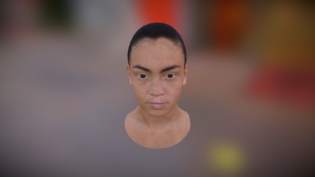 Female 3D Head Scan